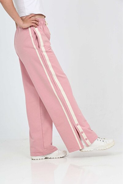 Toontoy Κοριτσίστικο παντελόνι με ρίγες στο κάτω μέρος