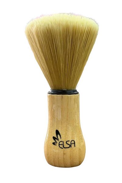 ELSA Premium Large Size Back Brush Light Color Wooden Handle 16 cm