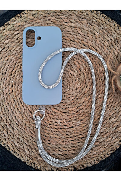 Rang store Taşlı Ip Telefon Boyun Askısı