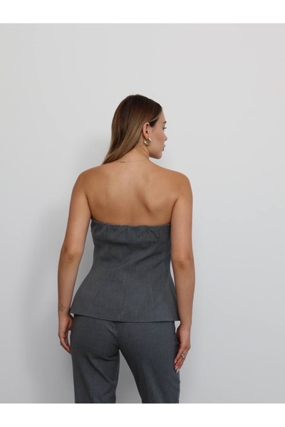AÈC PRIVÈ Women's Lined Bustier Trousers Double Suit 7777 (100% Cotton, Non-Pilling)