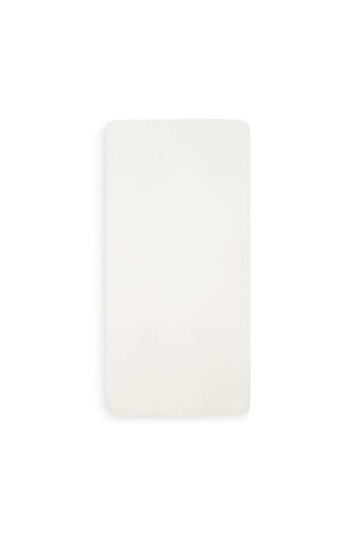 Jollein Sheet, Cotton, 120x60cm, White