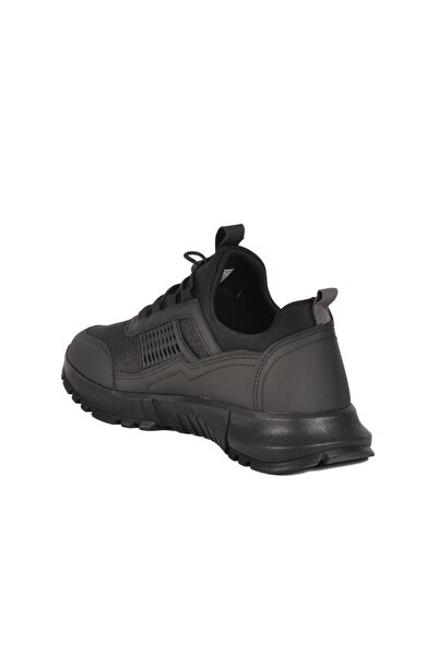 WALKWAY Nans 6006 g Black Mesh Lock Lace Unisex Sports Shoes