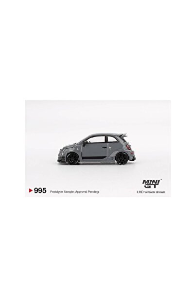 mini gt 995 Abarth 595 Lb-Works X Abas Works Grey Mgt00995-L 1/64 Model Car