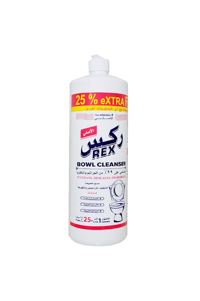 REX منظف ​​المرحاض الأصلي، 1 لتر