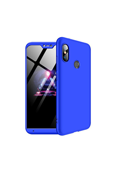 Atlas XIAOMI Mi Max 3 Θήκη 360 μοιρών (Μπλε)