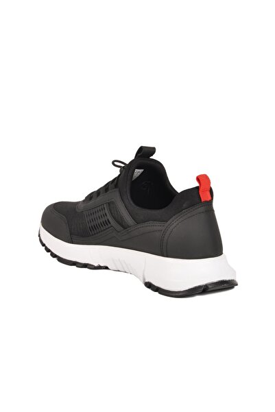 WALKWAY Nans 6006 G Μαύρο-Κόκκινο Διχτυωτό Κλειδαριά Unisex Αθλητικά Παπούτσια