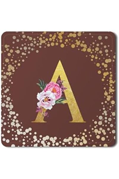 Stylizedd 2 Pack Designer Leather Coasters Mat for Beverage Drinks - Custom M...