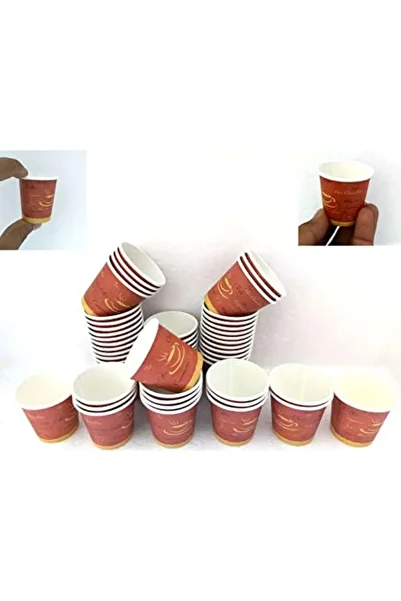 Generic SAQOPACK 500-Piece (10 SETS-Very Small Cups) Paper Kahwa Cups 2.5oz-Disposable Tea Cups and Cawa Cup