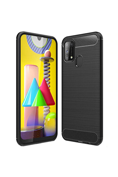 Atlas Husa SAMSUNG Galaxy M31 Carbon (Negru) FORCELL