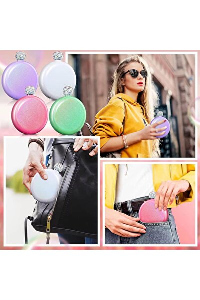 XTRIKE ME Stainless Steel Flask Water Flask Liquor Flask Camping Flask Water Bottle 5 oz