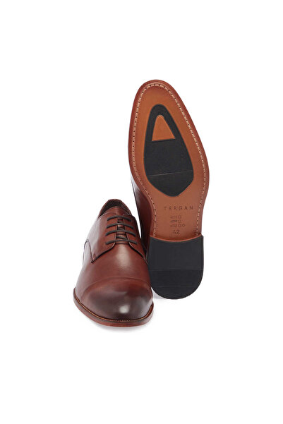 Tergan Taba Hakiki Deri Erkek Klasik Ayakkabı - E4MEAY057244-A37
