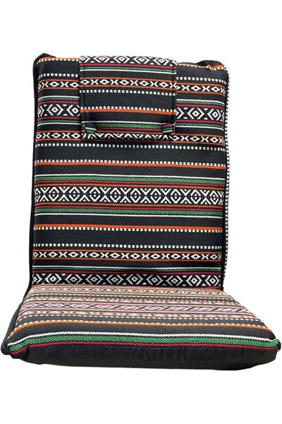 GO2CAMPS Arabic Majlis Camping Chair with Floor Adjustable Angles Padded | Lazy Chair | Foldable San