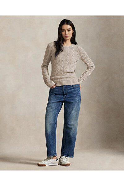 citystyle Pulover de tricotat din nurcă, cu gât rotund, pentru femei, zilnic,...