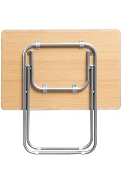 GO2CAMPS Wooden Folding Table for Camping (50 x 40 x 72 cm) | Portable for Traveling, Picnic, Coffee