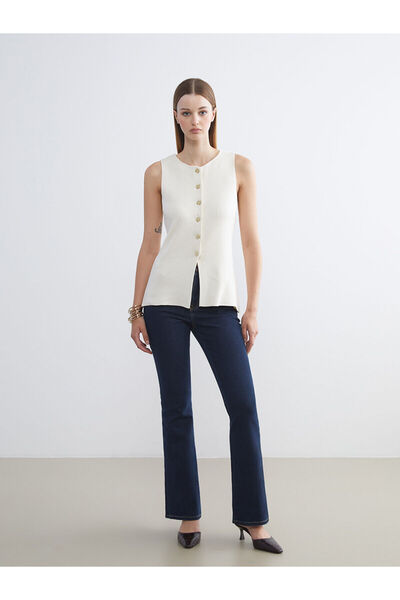LC Waikiki Crew Neck Women's Knitwear Vest
