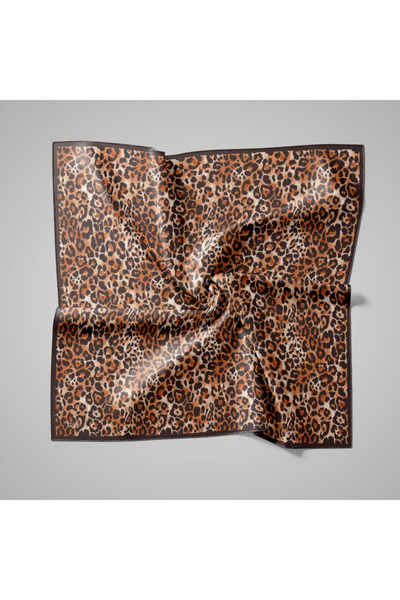 PİRAMİT Natural Patterned Scarf