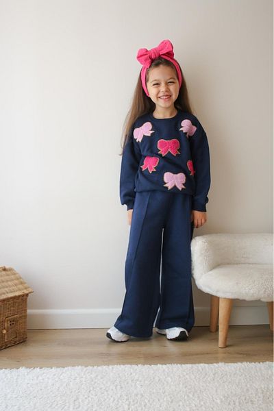 öykümgaleria Girl's Seasonal Top and Bottom Set