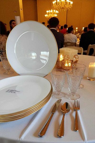 IKEA Oftast 25 cm 6-Person Gilded Serving Plate Gld