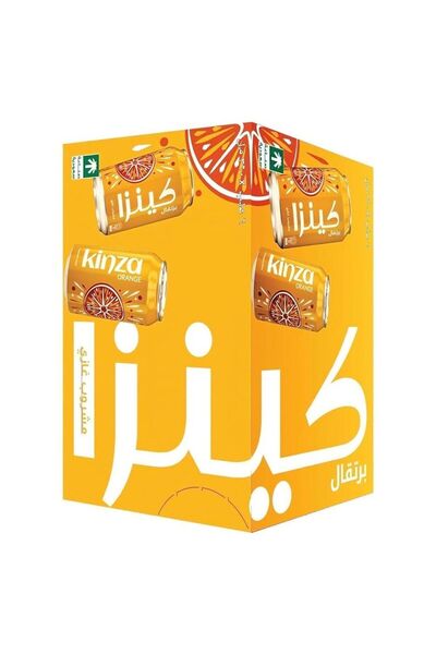 Kinza Orange Can 360Ml× 6