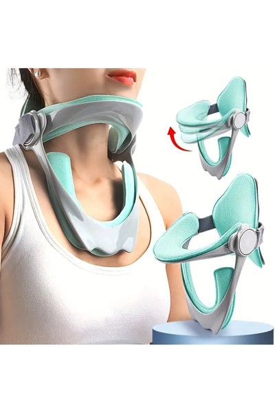 newnet Ayarlanabilir Boyun Desteği Yetişkinler ve Çocuklar için Ergonomik Dur...