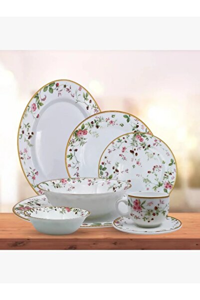 rexa طقم طعام مميز - مكون من 32 قطعة - لـ 6 أشخاص