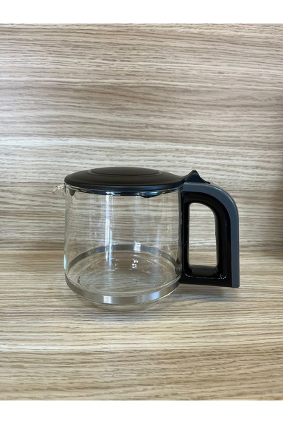Karaca Glass Tea XL 2 in1 Cam Çay Makinesi Shıny black renkli cam demlik