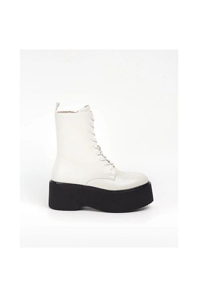 La Bottine Souriante Women's elegant boots with platform, lightweight, ecoleather