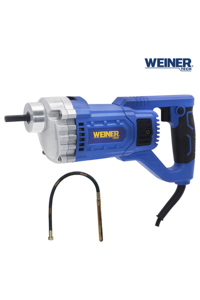 WEINER TECH Electric concrete vibrator with 1.5m shaft, 1200W