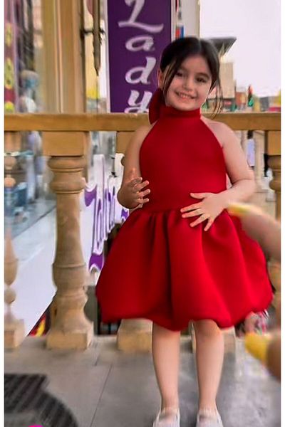 aynuraa Girl's Evening Dress Wedding Graduation Party Dress