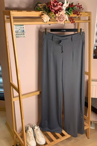 Büyük Moda Modal Tracksuit with Clip Detail
