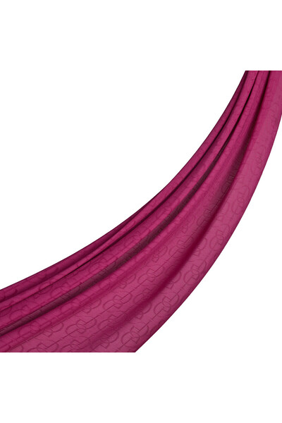 ipekevi Four Seasons Cherry Ie Monogram Shawl