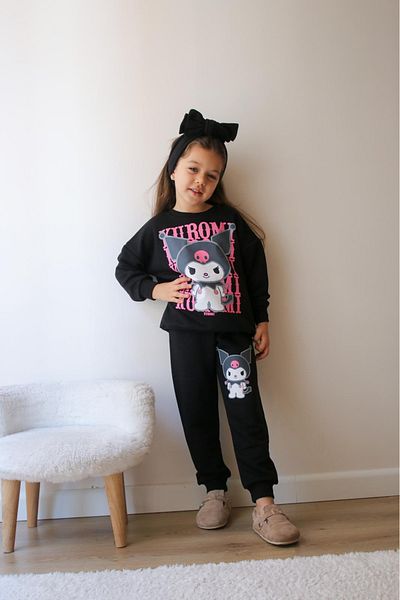 öykümgaleria Girl's Seasonal Top and Bottom Set