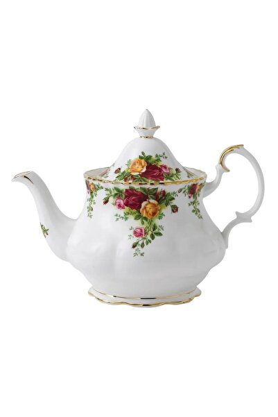 Royal Albert Old Country Roses Çiçekli Kraliyet İngiliz Porselen Altın Yaldız...