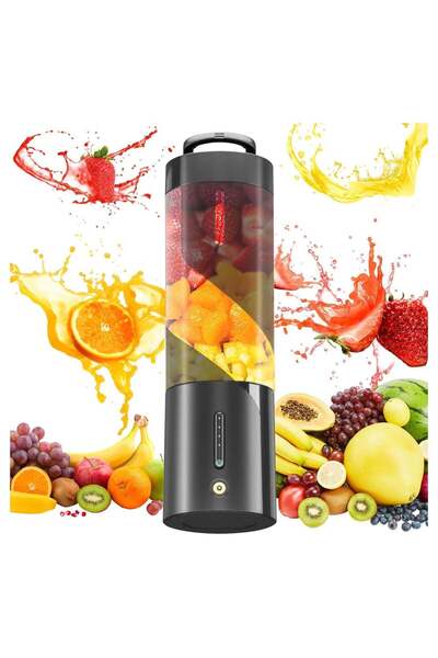 Generic YQbest Portable Blender, Personal Blender Juice Cup, Mini Blender, Waterproof, 450ML large Capacity