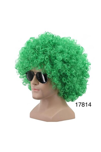 Mazaya شعر مستعار اخضر للاحتفال باليوم الوطني السعودي