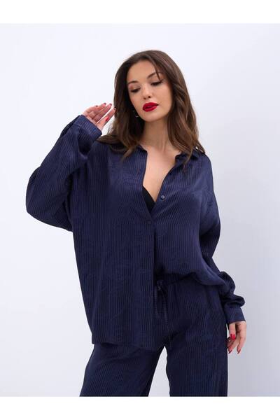 369 etnik butik Jacquard Satin Look Double Suit