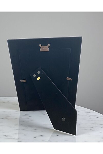 BSP Silver Look Metal Picture Frame Picture Size Height 15cm Width 20cm (with Glass)