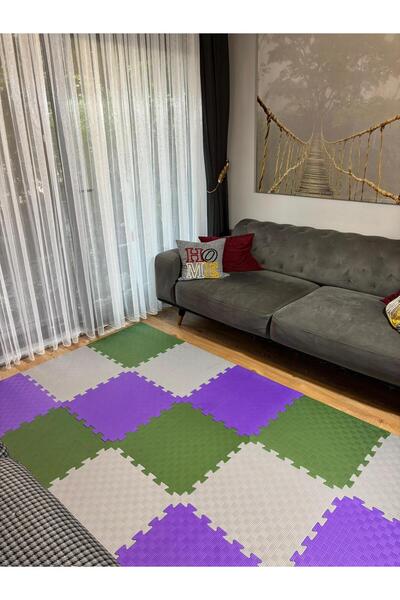 AFFECTİONE tatami zemin minderi (15 adet fiyatıdır ) 13mm 50x50 (3 eşit renk gönderilecektir)