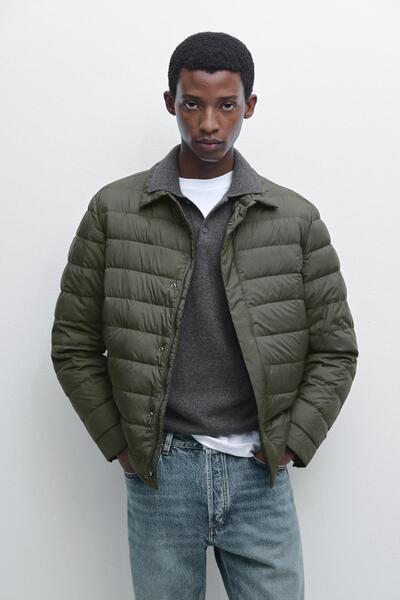 Massimo Dutti Ekstra hafif su itici ceket