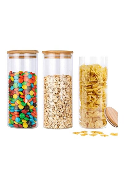 Generic XiuWoo 3-Piece Glass Jars Clear/Brown 950 x 3ml