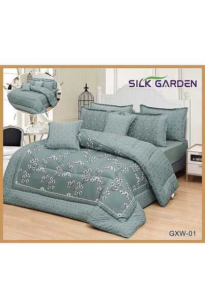 NAJMA Double-sided printed bedspread, 8 pieces, size 240*220