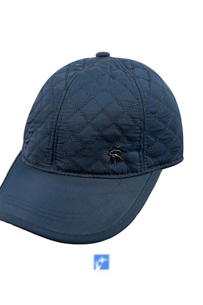Kardelen Butik Denizli 70% Acrylic, 30% Cotton, Soft Fleece Lined, Ear Flap, Waterproof Hat (Quilted)