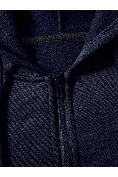 EYAX MODA UNISEX Fermuarlı Kapüşonlu Sweatshirt