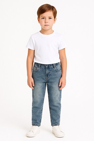selvi wear Boys' 100% Cotton Jeans – Comfortable Jean Pants (5-9 Years)