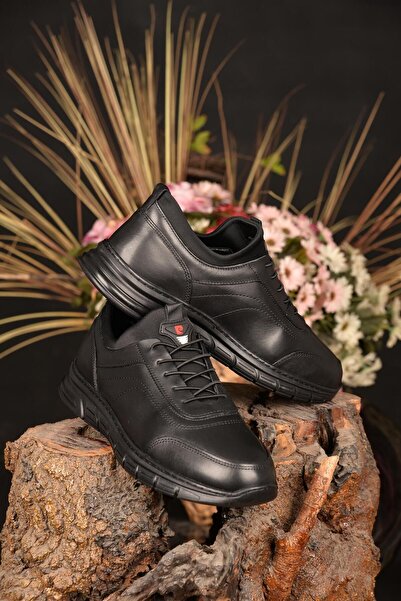 Pierre Cardin Men's Winter 100% Genuine Leather Casual Shoes Bring Elegance and Comfort Together with Innovative Style