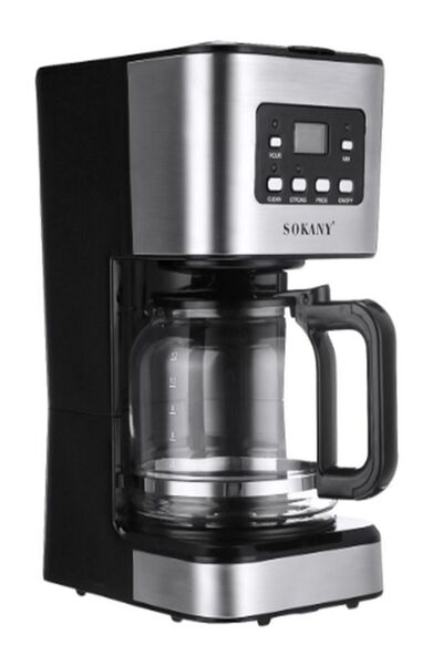 Generic sokany Digital 12 Cup Coffee Maker for Drip Coffee And Espresso With Glass Carafe