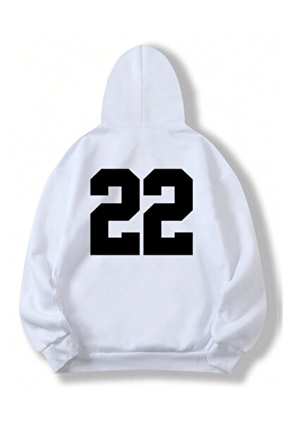 Revasser Unisex Erkek/Kadın 22 Renkli Özel Baskılı Pamuklu Oversize Kapüşonlu...