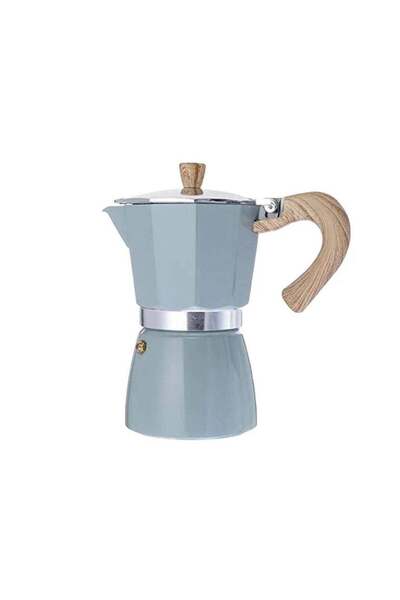 Generic Liying Stovetop Espresso Maker Moka Pot (3cup), Leak-Proof, Perfect for Authentic Cuban & Italian S