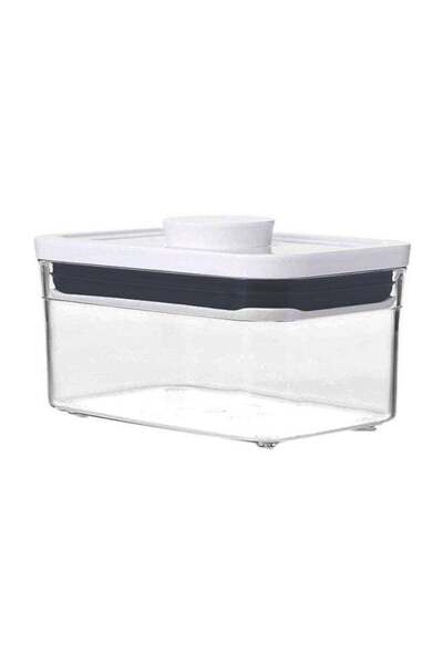 Generic OXO GG POP 2.0 Rectangle Mini 0.6 L Clear/White/Grey 15.7 x 10.4 x 9.4cm
