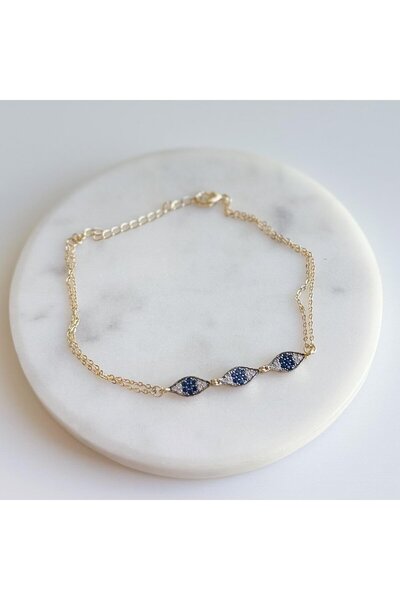 Venus Design Çelik Taşlı Göz Bileklik